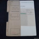 SS Concentration Camp Guard Personnel file Ravensbruck