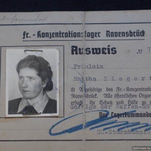 Ravensbruck Jay Gillespie collection