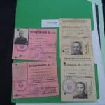 SS concentration camp Guard Ausweis and research File
