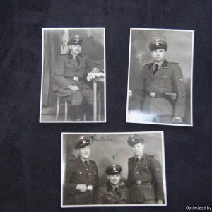 SMGL-24741 Set of SS SD/Gestapo portraits *SOLD