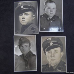 SMGL-24739 Set of 4 SS SD/Gestapo portraits