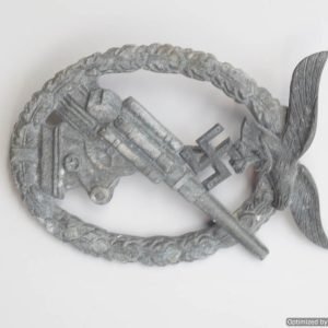 SMGP-961   Luftwaffe Flak badge by E. F. Wiedmann *SOLD