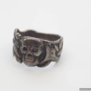 SMGP-983 German repro canteen ring silver