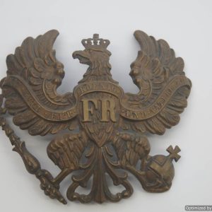 SMGP-1012 Pickelhaube Prussian model 1915 front plate Screw back *SOLD