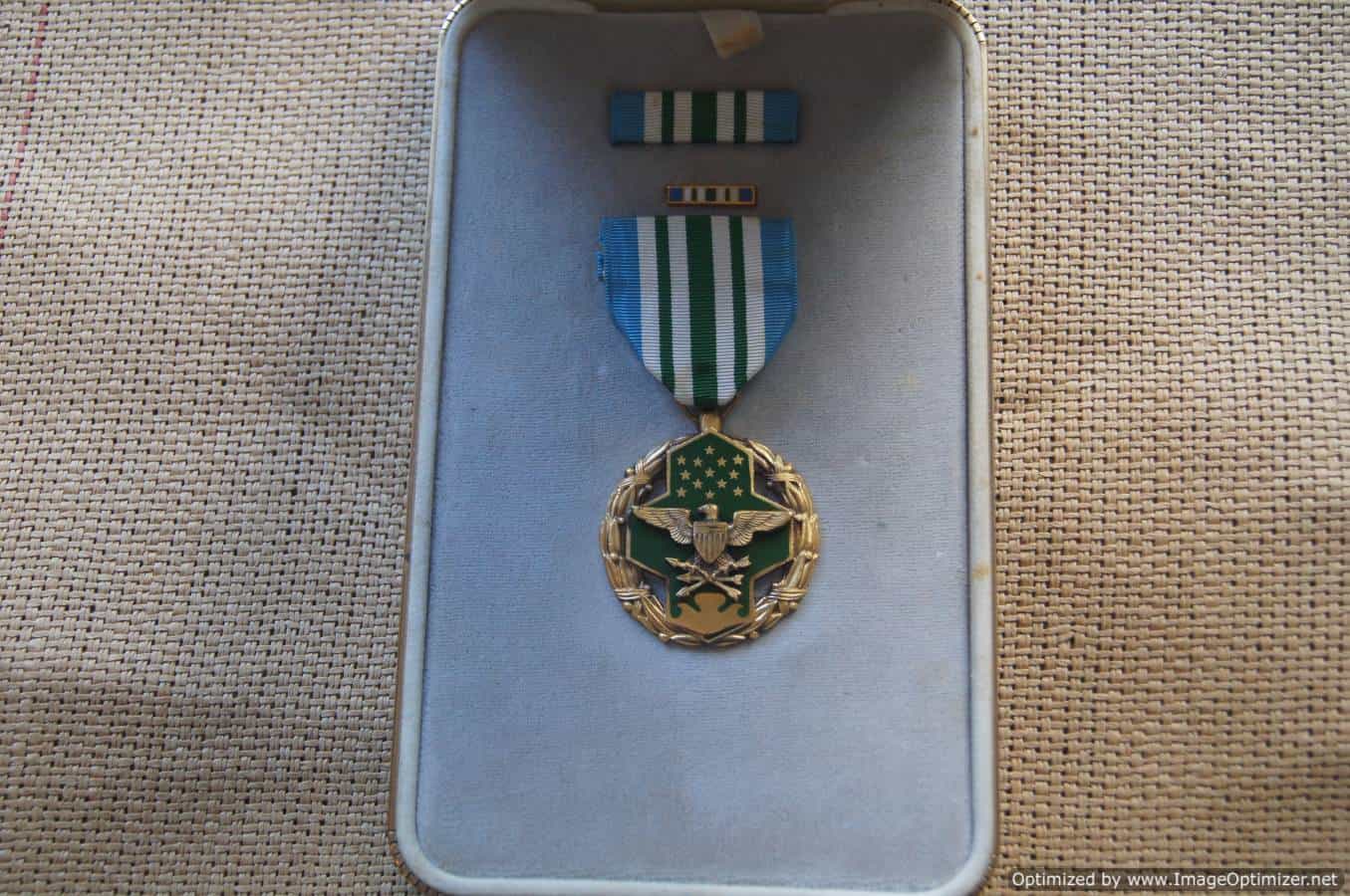 US Joint Service Commendation Medal Cased