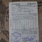 Police Pay Certificates for Rudolf Fugemann
