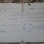 Enlistment Paper to Rudi Fugemann