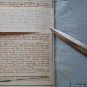 SMGL-24859 Heer Wehrpass For Horst Fugemann KIA '41 *SOLD