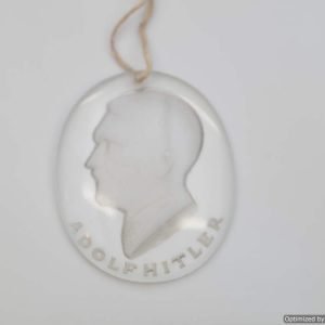 SMGP-1066 Hitler WHW glass pendant *SOLD