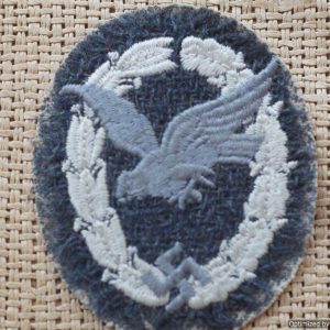 SMGL-249 Reproduction luftwaffe air gunner badge