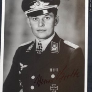 SMGP-1112 Knights Cross Winner signature Werner Grodde