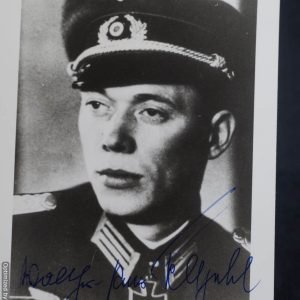 SMGP-1095 Walther-Peer Fellgiebel signed photo