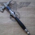 german etched firemans axee