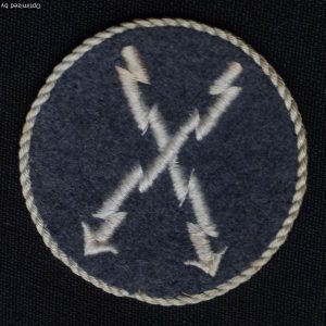 SMGP-1126 Luftwaffe Specialty patch Teletype Operator, officer