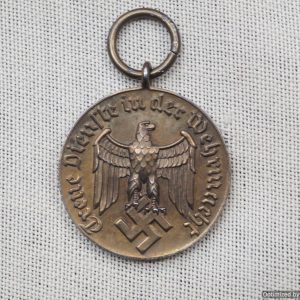 SMGP-1173 wehrmacht 12 yr. Service medal