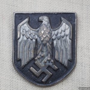 SMGP-1184 Pith Helmet shield Eagle nickel *SOLD