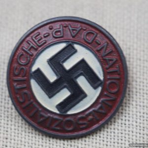 SMGP-138 Late NSDAP Party pin by Carl Poellath *SOLD