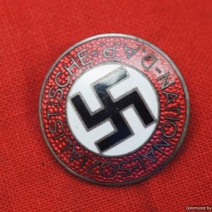 SMGP-1140  NSDAP Party pin by Karl Wuster *SOLD