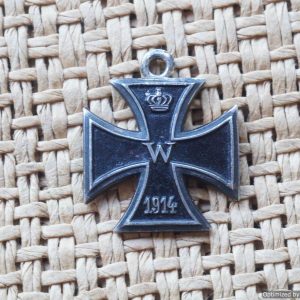 SMGL-2537 Mini 1914 Iron cross in silver