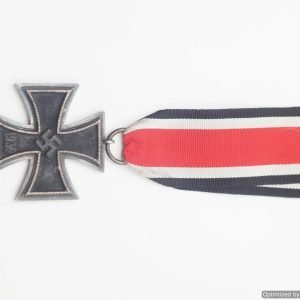 SMGP-1207 1939 Iron cross 2nd class Post war ribbon un marked *SOLD