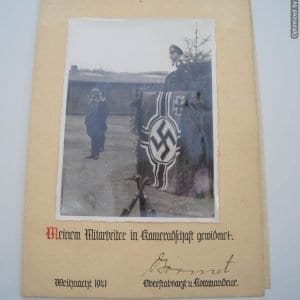 SMGP-1213 Appreciation Photo from Luftwaffe Commander