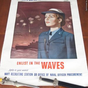 SMGP-1226 Original WAVES Poster 42x28  1943