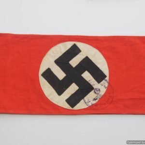 SMGP-1234 Stamped NSDAP Armband *SOLD