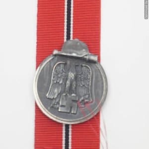 SMGP-1245 Ost medal Damaged w/post war ribbon *SOLD