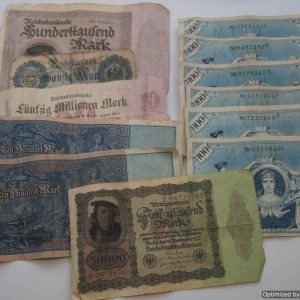 SMGP-1282 German depression Paper Money LOT of 12 pieces *SOLD