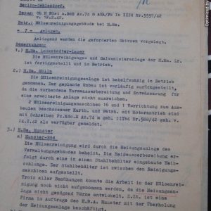 SMGL-2616  5 Pc German army telegraph pages 1942 *SOLD