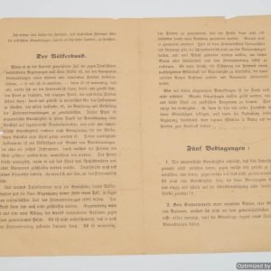 SMGP-1286 WW1 US Pamphlet droped on the Germans *SOLD