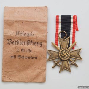 SMGP-1303 Early War Merit Cross 2nd class With packet *SOLD
