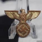 Gold Reichsbahn Visor Eagle