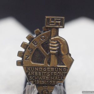 NSBO Kundgebung Schwab hall 1934