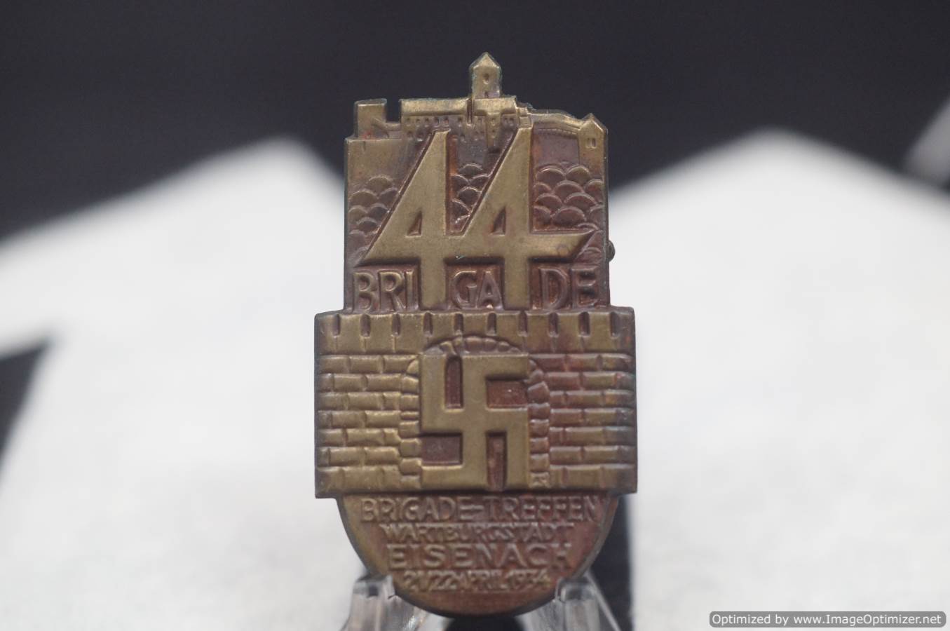 Brigade 44 Wartburgurgstadt Eisenach tinnie