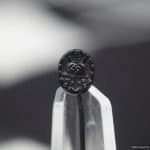 Black Wound Badge stick pin