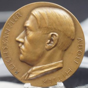 SMGL-2747 Ein Volk Ein Reich Adolf Hitler Table medal 2"