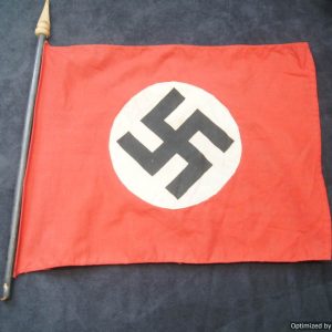 SMGP-1383 12x14" NSDAP flag w/pole *SOLD