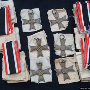 SMGP-1415 Deschler Hoard War Merit Cross With Original paper KVK2