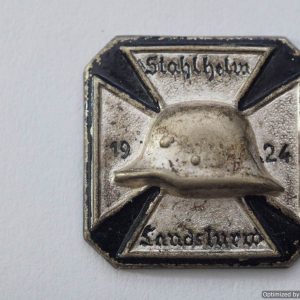 SMGP-1495 stahlhelm 1924 tinnie missing pin