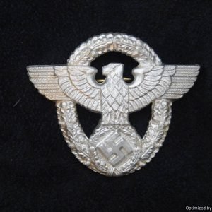 SMGP-1514 Police Visor Eagle  Marked F.K.S. *SOLD