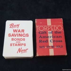 SMGP-1535 1943 Red  Cross Torpedo Cards *SOLD