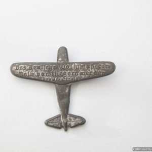 SMGP-1544 Herman Goering Airplane tinnie *SOLD