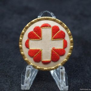 ebSMGP-1599 Swiss 1939 crewell pin *SOLD