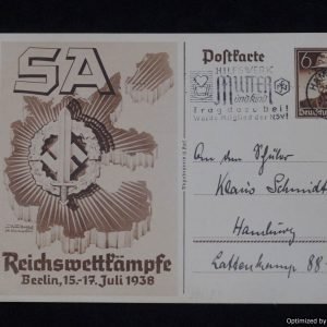 SMGP-1613 SA Reichswettkampfe Post card