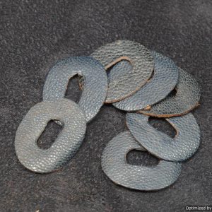 SMGP-1698 blue leather dagger bumpers