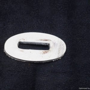 SMGP-1699 white leather dagger/sword bumper *SOLD