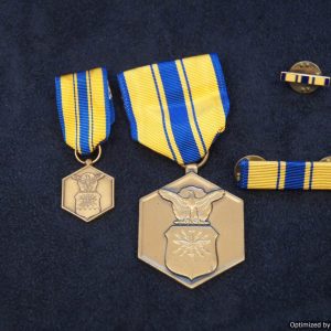 SMGL-189  US Air Force Military merit medal set With miniature