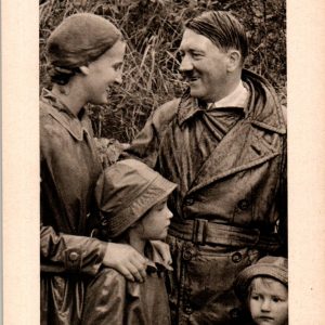 SMGL-2314 A Family Meets with Hitler Postcard