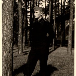SMGL-2353 Panzer Soldier Postcard
